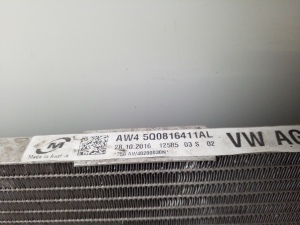 Volkswagen Golf VII (2012–2026) A/C condenser 5Q0816411AL - 3