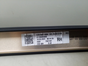 Mercedes Benz CLA-Class W118 (2019–2026) Katuseliist A1186905800 - 2
