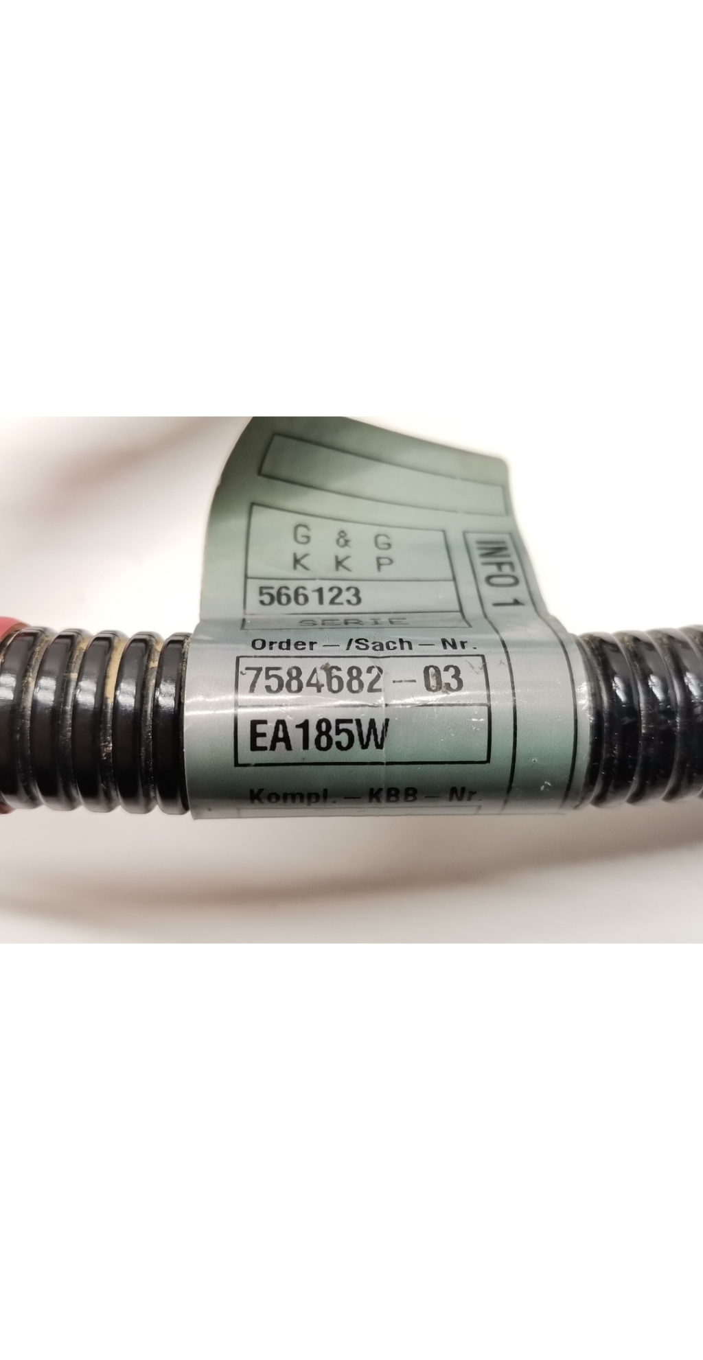 BMW 5 Series F10/F11 (2009-2017) Позитивний кабель батареї 7584682 21186826