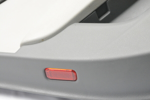  Upholstery of rear side doors 