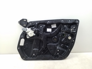 Front door window regulator and its parts