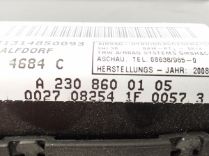 Mercedes Benz SL-Class 230 (2001–2012) Airbag für vordere Türen A2308600105 - 2