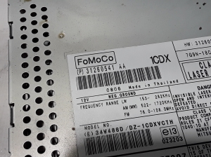VOLVO V70 III (2007–2017) Radio (head unit) 31260541 - 2