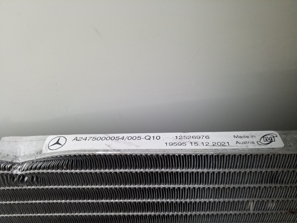 MERCEDES-BENZ A-Class W177 (2018-2024) Radiateur de climatisation A2475000054 24971246