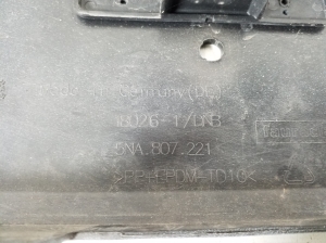 Volkswagen Tiguan (2017–2026) Priekšējais bamperis 5NA807221 - 3