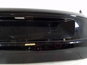 Volkswagen Up (2012–2026) Rear bumper 1S6807421 - 3