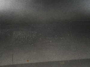 AUDI A2 (2000–2005) Heckstoßstange 8Z0807417 - 4