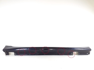 BMW 5 SERIES E60 (2003–2010) Karbi välimine ilupaneel 51777896838 - 5