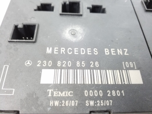  Front door control unit 