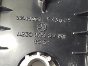 Mercedes Benz SL-Class 230 (2001–2012) Aizmugurējā drošības jostas sprādze A2308600096 - 3