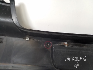 Volkswagen Golf VI (2008–2013) Heckstoßstange 5K6807421 - 12