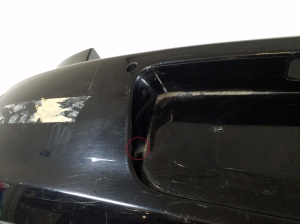 Volkswagen Golf VI (2008–2013) Heckstoßstange 5K6807421 - 7