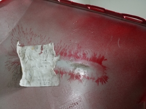 Opel Astra J (2009–2017) Rear bumper - 10
