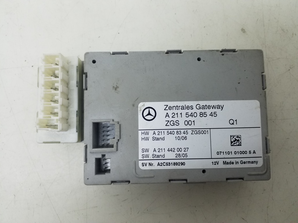 MERCEDES-BENZ E-Class W211/S211 (2002-2009) Relays A2115408345 20979796