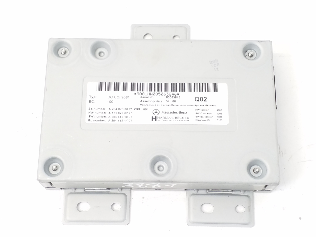 MERCEDES-BENZ SL-Class R230 (2001-2011) Other Control Units A2048708026 21997086