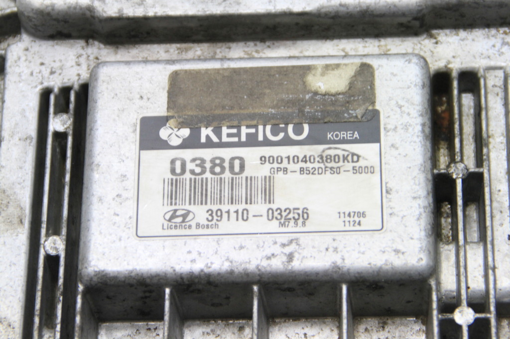 HYUNDAI i20 PB (1 generation) (2008-2014) Блок керування двигуном ECU 3911003256 24472284