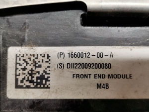 Tesla Model Y Y (2020–2026) Radiator support and its parts 1660012-00-A - 5