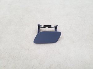 Front bumper headlight washer cap
