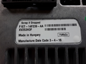 Ford Focus (2011–2018) Audio, video, navigation F1ET14F239AA - 3