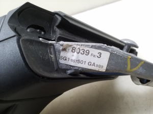 Volkswagen Golf VII (2012–2026) Side mirror and its parts 5G1857501 - 3