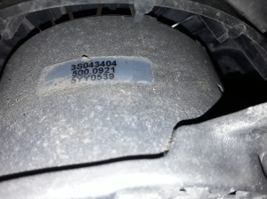 Ford Focus (2011–2018) Cooling fan motor 3S043404 - 2
