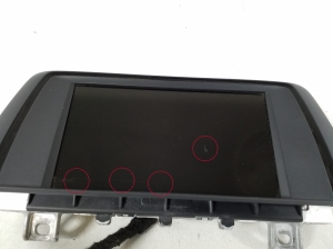 BMW 1 SERIES F20 (2010–2026) Screen 65509262751 - 2
