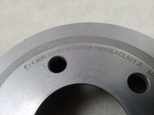 BMW 3 SERIES F34 (2011–2026) Rear brake disc 09B33811 - 3