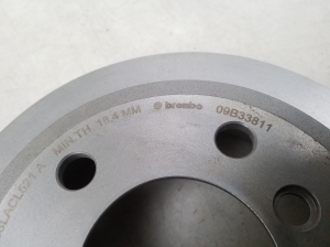 BMW 3 SERIES F34 (2011–2026) Rear brake disc 09B33811 - 4