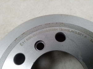 BMW 3 SERIES F34 (2011–2026) Rear brake disc 09B33811 - 4