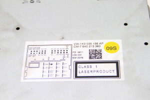 Volkswagen Passat B7 (2010–2014) Radio (head unit) 1K0035186AP - 5