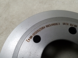 BMW X1 E84 (2009–2015) Bremsscheibe hinten 09B33821 - 4