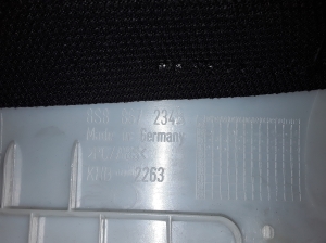 AUDI TT (2014–2026) Esipiilari siseviimistlus 8S8867234B - 3