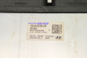 Hyundai i10 (2013–2026) Motorsteuergerät 3911608193 - 3