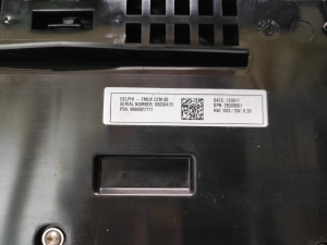 Citroen DS4 (2011–2018) Heater control panel 9666027777 - 5