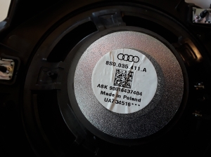 AUDI TT (2014–2026) Lautsprecher Tür vorne 8S0035411A - 2