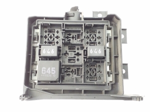  Fuse box housing under the hood 