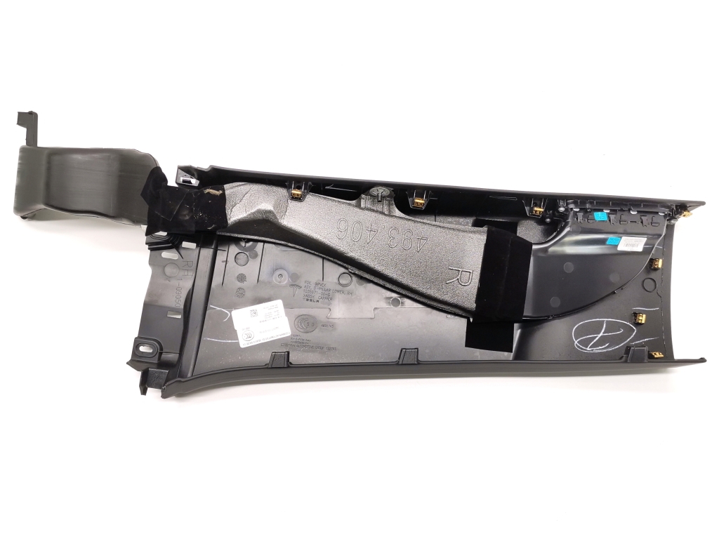 TESLA Model X 1 generation (2015-2024) Garniture du montant B du côté droit 1035971-00-G 21188415