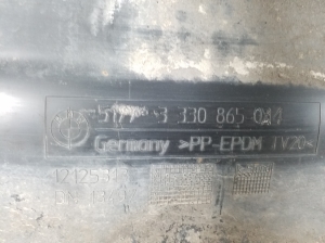 BMW X3 E83 (2003–2010) Schwellerverkleidung außen 51773330865 - 3