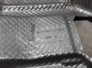 Mercedes Benz GLE-Class 167 (2019–2026) Hitzeschutzblech Schalldämpfer A1676801704 - 2