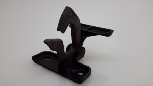 Hood release handle on the hood - A2098800064