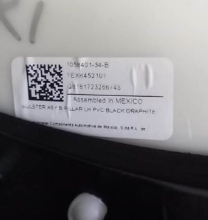 Tesla Model S S (2012–2026) B-Säulen-Innenverkleidung 1058401-34-B - 2