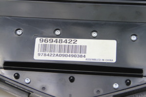 Chevrolet Cruze (2009–2015) Autoraadio lüliti 96948422 - 2