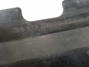 Mercedes Benz SLK-Class 172 (2011–2026) Front underbody protection A1725201023 - 4