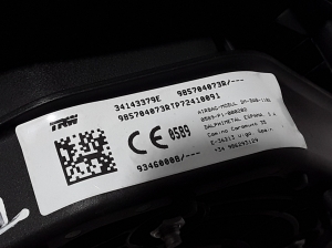 RENAULT Trafic III (2014–2022) Stūres drošības spilvens 985704073R - 3