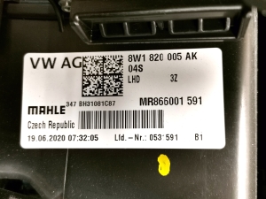 AUDI e-tron SUV (2018–2026) Heizung und ihre Teile 8W1820005AK - 2