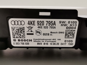 AUDI e-tron SUV (2018–2026) Näidikuplokk 4KE920795A - 3