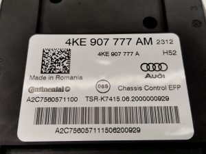 AUDI e-tron SUV (2018–2026) Õhkvedrustuse juhtplokk 4KE907777 - 3