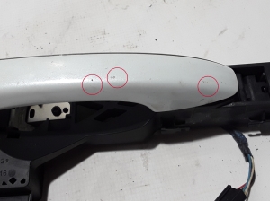 RENAULT Megane IV (2016–2022) Front door external opening handle and its details - 2