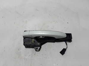 Front door external opening handle and its details