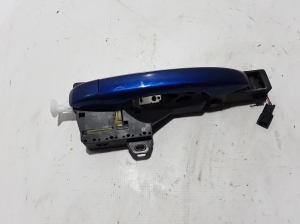 Rear side door exterior handle and its parts